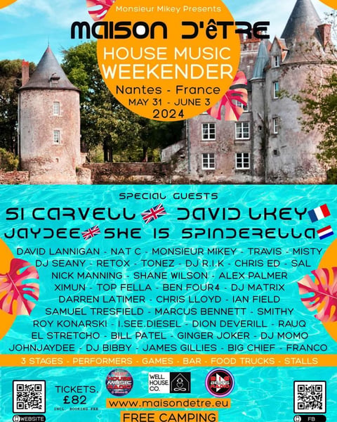Maison D'être Weekender Music Festival