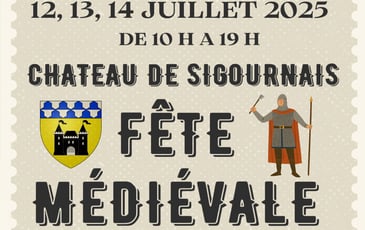 Fête médiévale au château de Sigournais