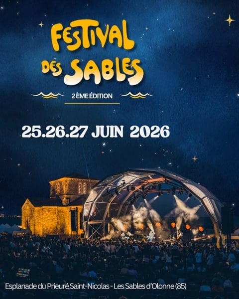 Festival des Sables 2026 affiche
