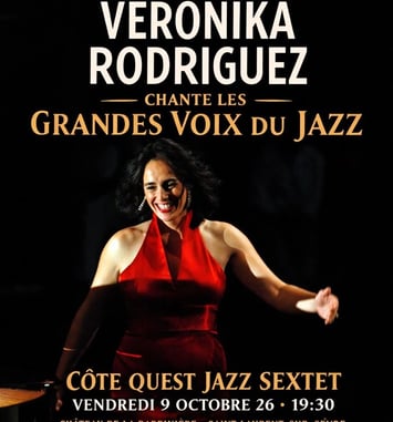 Veronika Rodriguez chante les grandes voix du jazz