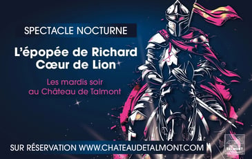 Spectacle nocturne : l'épopée de Richard Coeur de Lion