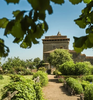 Visite du donjon, jardin et musée