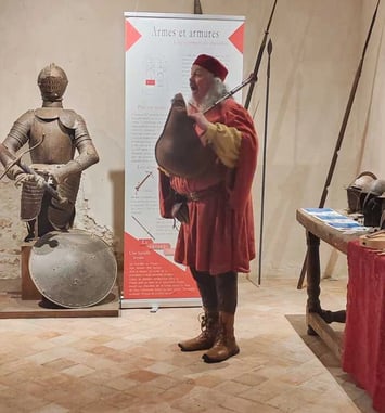 Démonstrations d'instruments médiévaux