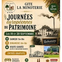 Journées européennes du patrimoine, Gîte La Minoterie, Rocheservière