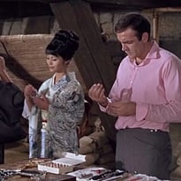 Film de James Bond "On ne vit que deux fois" de Lewis Gilbert