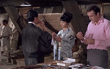 Film de James Bond "On ne vit que deux fois" de Lewis Gilbert