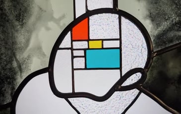 Visite commentée de l'exposition estivale "Vitrail et Numérique"