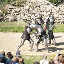 Démonstrations de combat médiéval