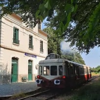 Découverte exceptionnelle de la gare privée de Chambretaud