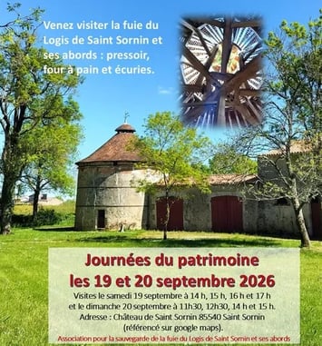 Visite guidée de la fuie de Saint-Sornin