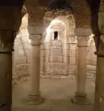 Visite de la crypte de l'église Notre-Dame