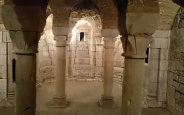 Visite de la crypte de l'église Notre-Dame