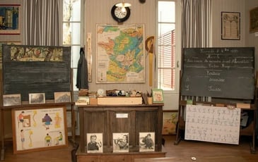 Sur les bancs de l'école : le musée autrefois l'école