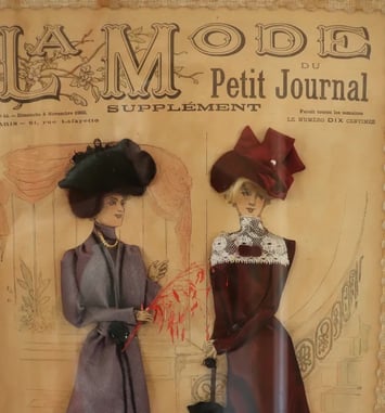 Exposition œuvres de couture de mode