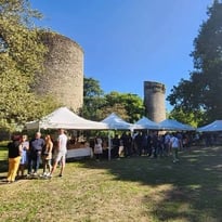 Marché artisanal au parc du Château