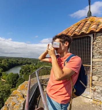Jeu « Il faut sauver la tour Mélusine ! » avec reconstitutions 3D de l'ancien château de Vouvant