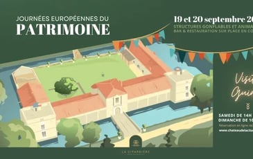 Visite Guidée, Animations Enfants, Bar et restauration sur place, Concert de musique cubaine dimanche de midi à 15h