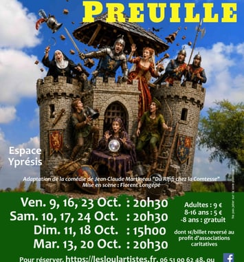 Pagaille au Château de la Preuille