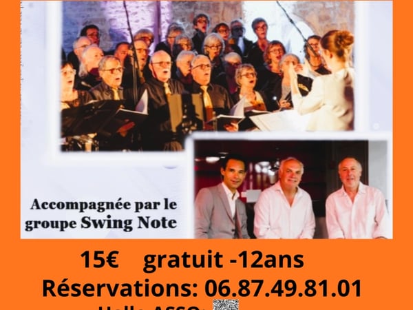 Chorale Cant'Orbrie en concert