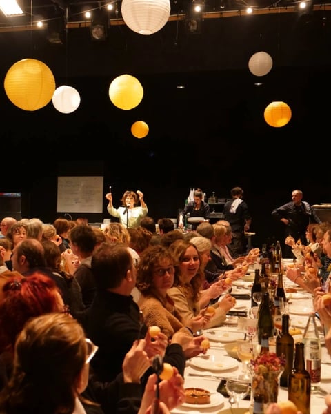 400 grammes pour un repas partagé