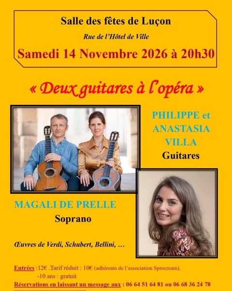 Deux Guitares à l’opéra