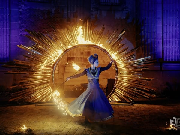 Aura, spectacle de feu