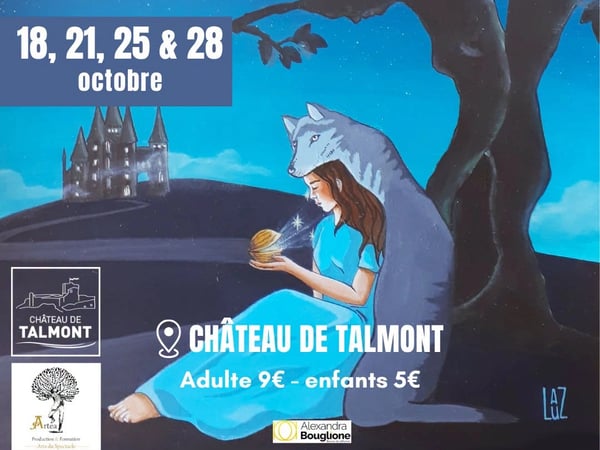 Peau de loup, balade contée au château de Talmont