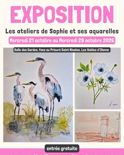 Exposition Les ateliers de Sophie